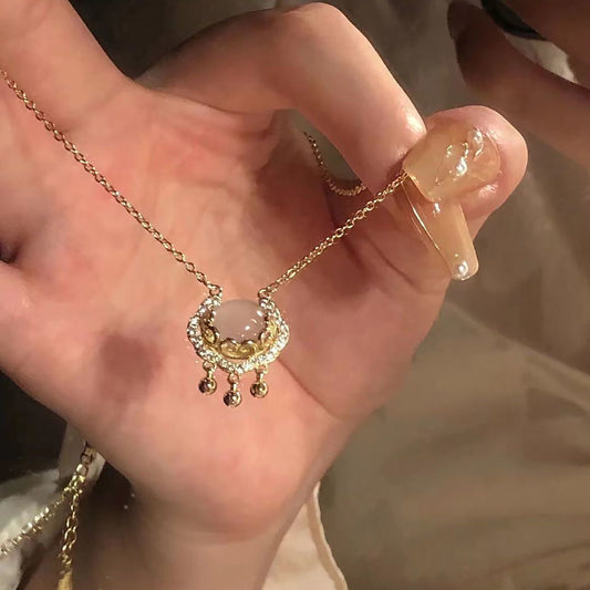 Stone Necklace Female Clavicle Chain