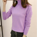 women&#039;s turtleneck sweater bottoming shirt twist pullover thickened slim knitted sweater