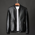 New Leather Men&#039;s Casual Jacket Korean Style Trendy Slim Handsome Youth Spring And Autumn Motorcycle Jacket