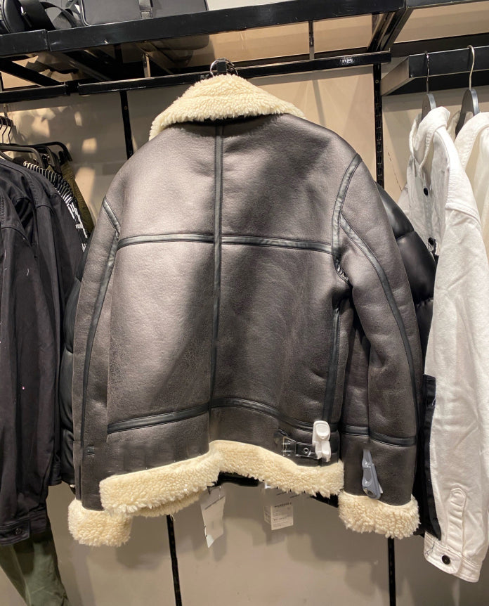 Men&amp;#039;s Fur Thickened Jacket Coat