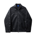 MYQ Superior Leather Jacket Men&#039;s Spring And Autumn Korean Style Loose Fashionable Workwear Lapel Motorcycle Leather Jacket