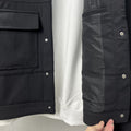 Spring New Fashion Brand Black Workwear Casual Multi-pocket Lapel Jacket Men&#039;s Short Jacket