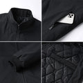 New Middle-aged And Elderly Men&#039;s Cotton And Velvet Thickened Dad&#039;s Winter Coat Grandpa Old Men&#039;s Winter Leather Jacket